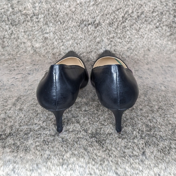 Sole Society Elverna Pumps Black Leather Women's 10 - Picture 5 of 9